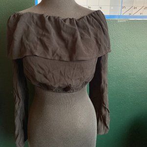 Urban Outfitter's off the shoulder crop top